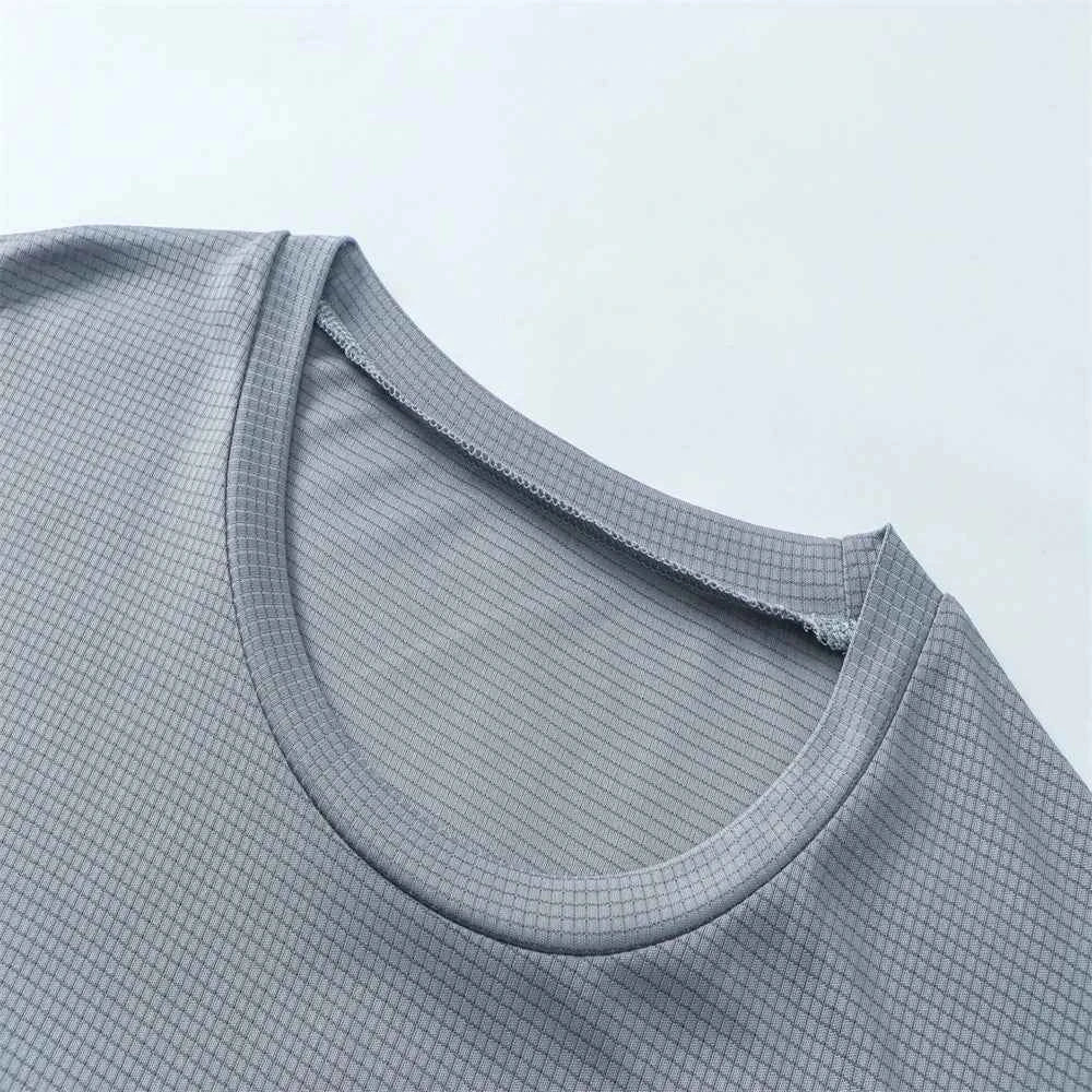 ELASTIC CASUAL SHORT SLEEVE T-SHIRT